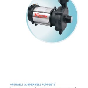 CHOTU SERIES OPENWELL  SUBMERSIBLE  PUMPSETS